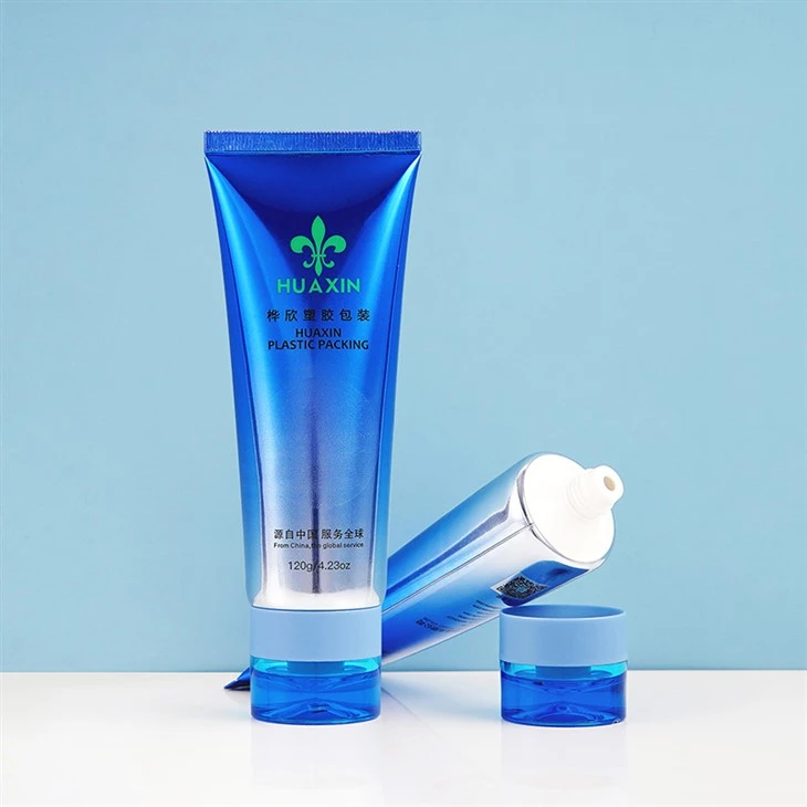 120g Aluminum Plastic Skincare Cream Container Tube