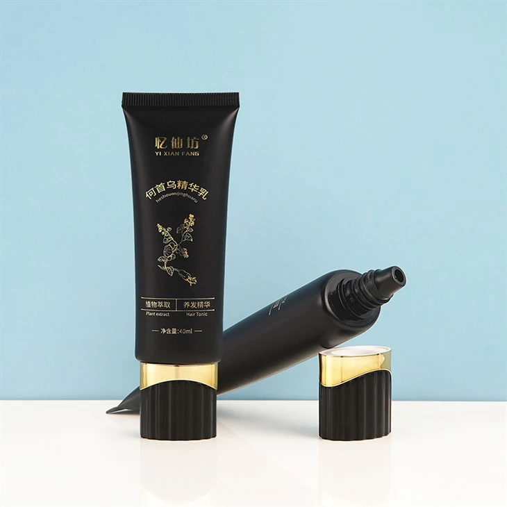 40ml PE Plastic Packaging Hair Essence Tube