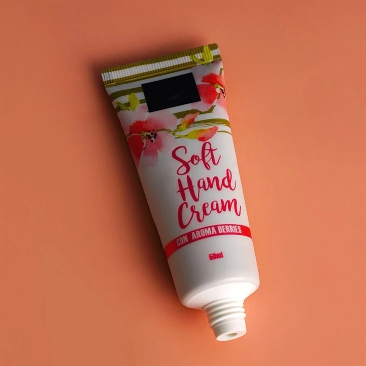 50ml Offset Printing Cosmetic Plastic Aluminum Plastic Skincare Container Hand Cream Packaging Tube With Abacus Screw-cap